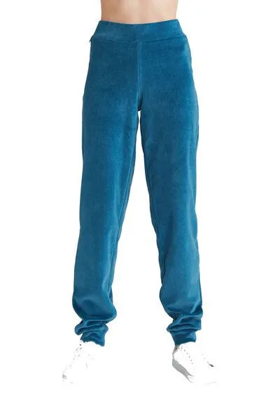 Leela Cotton Leela Cotton Damen Nicky Hose Bio-Baumwolle 1466, Donaublau, – Produktbild 2 von 3
