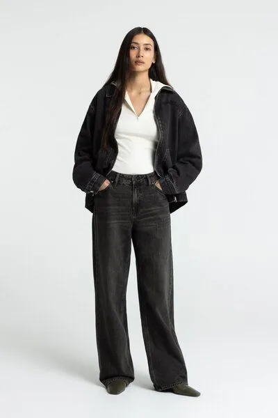 Kings Of Indigo Kings Of Indigo JOAN | VILMA BROWN BLACK WORN, Black, – Produktbild 1 von 4