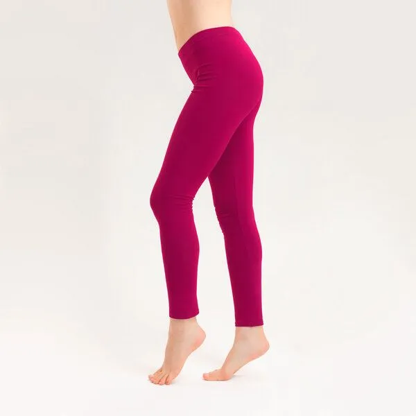 Frija Omina Frija Omina Farbige Bio Leggings, Beere (rot), – Produktbild 1 von 3