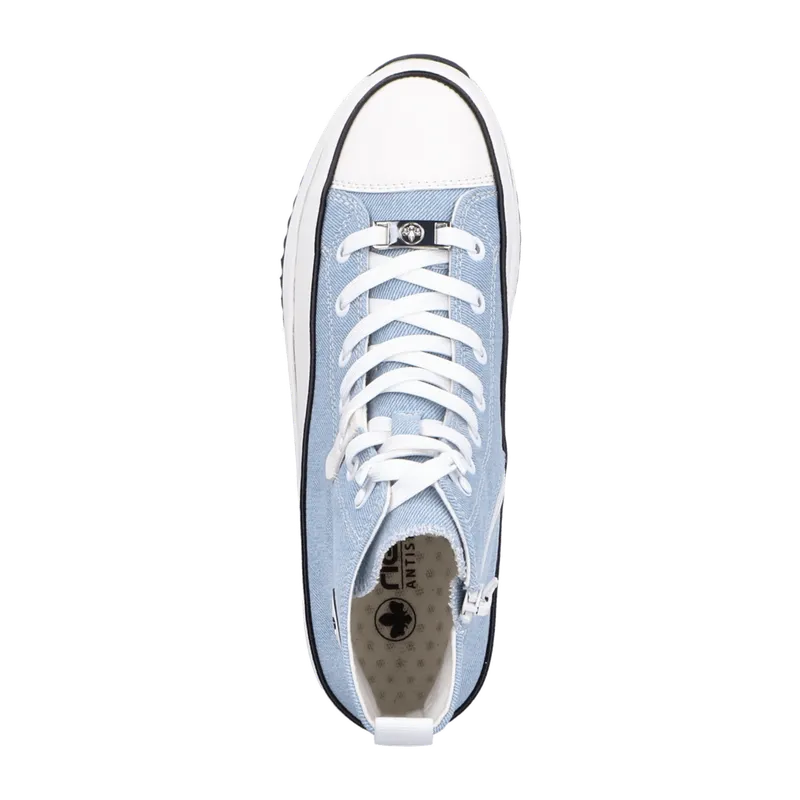 Rieker Rieker 90010-10 für Damen, blau, Größe 42 EU, Blau, – Produktbild 4 von 6