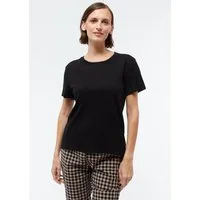 Givn Berlin Givn Berlin T-Shirt GBJULIA aus Baumwoll-Leinen Mix, Black (linen), – Produktbild 1 von 1