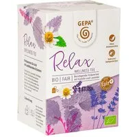gepa GEPA Bio-Kräutertee "Relax" Wellness Tee, 20 x 1,5 g – Produktbild 1 von 1