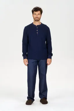KOMODO KOMODO Herren vegan Oberteil Arlo Navy – Produktbild 1 von 1