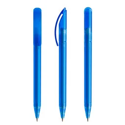 prodir prodir® Drehkugelschreiber DS3 TFF, blaue Mine, mittelblau/gefrostet – Produktbild 1 von 1