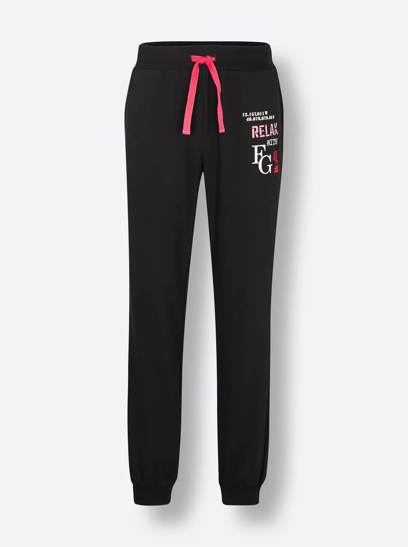 feel good Hose schwarz, Schwarz, – Produktbild 1 von 2