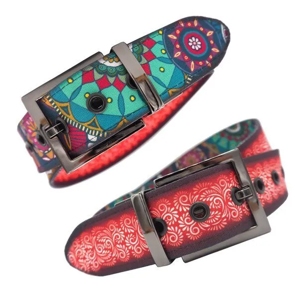 Seegarn Seegarn - Gürtel / Wendegürtel SeeRose 4cm, Glanz schwarz, – Produktbild 1 von 3