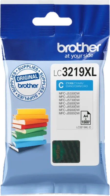 Brother Brother Tintenpatrone LC-3219XLC cyan – Produktbild 3 von 8