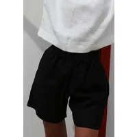 Amber Linen Amber Linen Damen vegan Shorts Positano Schwarz – Produktbild 1 von 1
