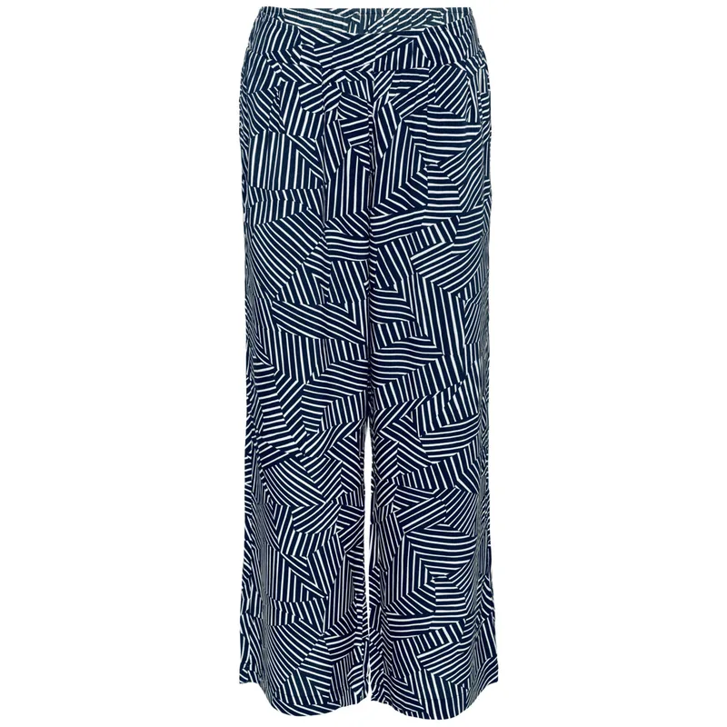 Living Crafts LIVING CRAFTS - Damen Hose - Gestreift (100% Viskose (Lenzing™Ecovero™)), Nachhaltige Mode, Bio Bekleidung, Gestreift, – Produktbild 1 von 1