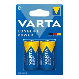 Varta 2 Varta Batterien Longlife Power Baby C LR14 – Produktbild 1 von 1
