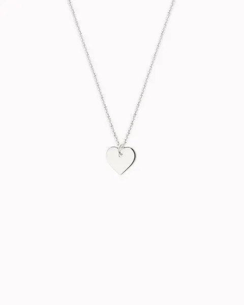 lille mus lille mus Kette 'Herz' 925 Silber, Silber, – Produktbild 2 von 3