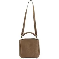 El Puente El Puente Schultertasche "Buffalo" | Fair Trade & Handmade aus Indien, Braun, – Produktbild 1 von 1