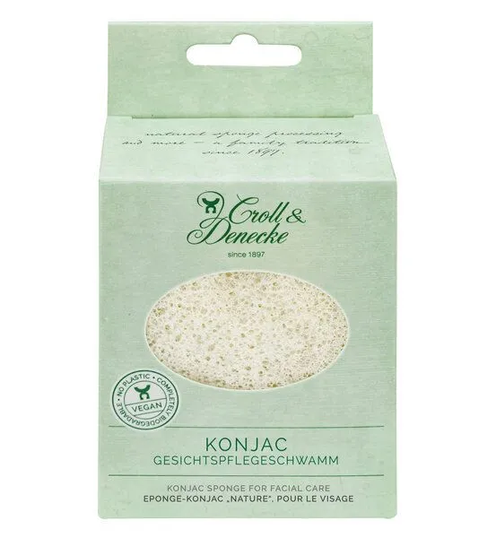 Croll & Denecke Croll & Denecke Konjac Gesichtspflegeschwamm – Produktbild 2 von 4