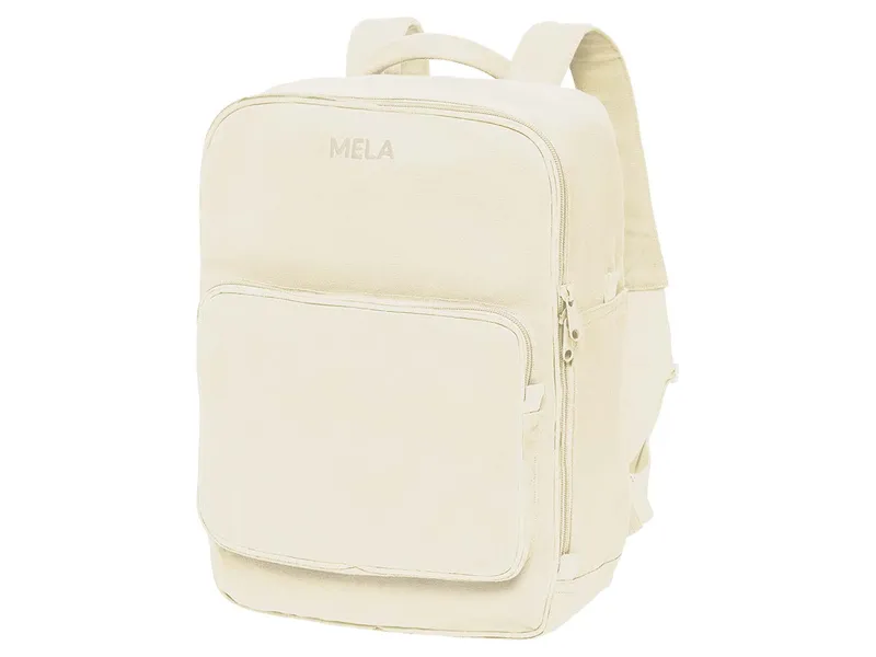 MELA Rucksack MELA II | von MELA | Fairtrade & GOTS zertifiziert, Ecru, – Produktbild 1 von 5