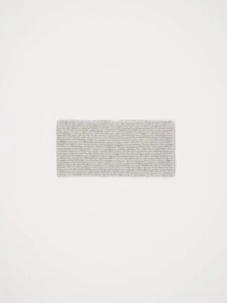 LANIUS LANIUS Stirnband aus Bio-Schurwolle und Bio-Baumwolle, Grey melange, – Produktbild 1 von 4