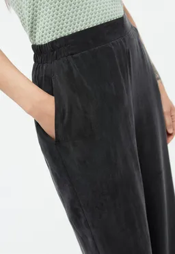 Givn Givn Damen vegan Hose Wide Fit Marla Schwarz – Produktbild 1 von 1