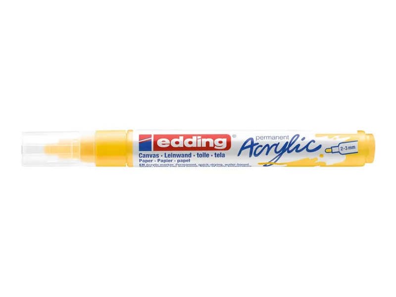 Edding Edding Acrylmarker "Acrylic 5100" Rundspitze mittel, Gelb, – Produktbild 1 von 1