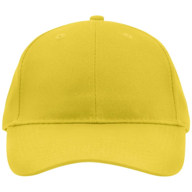 Myrtle Beach myrtle beach Klassisches 6 Panel Cap mit gebürsteter Oberfläche MB6118 Gr. one size sun-yellow – Produktbild 1 von 1