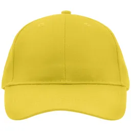 Myrtle Beach myrtle beach Klassisches 6 Panel Cap mit gebürsteter Oberfläche MB6118 Gr. one size sun-yellow – Produktbild 1 von 1