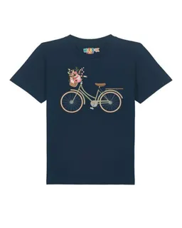 watabout.kids watabout.kids T-Shirt Kinder Fahrrad mit Blumen – Produktbild 1 von 1