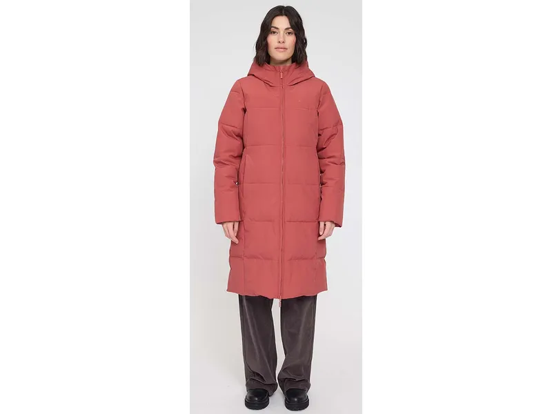 Mazine MAZINE Damen-Steppmantel 'Basic Puffer' mit 2-Wege-Reißverschluss, marsala, Gr. XS – Produktbild 1 von 1