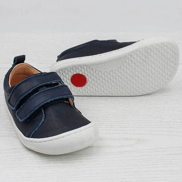 Pololo Pololo Barfuß-Sneaker aus pflanzlich gegerbtem Leder, unisex, Blau, – Produktbild 3 von 4