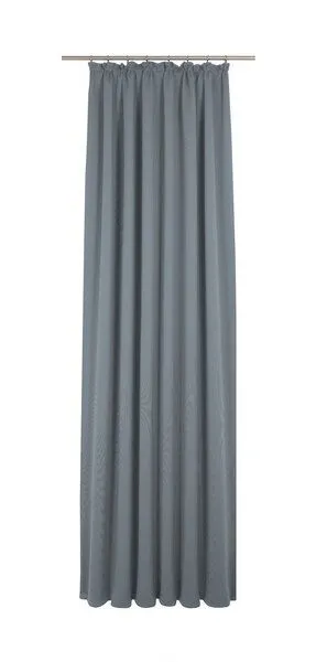 Nature by Adam Nature by Adam Vorhang aus 100% Bio-Baumwolle - Made in Germany - Uni Collection light, Königsblau, – Produktbild 2 von 7