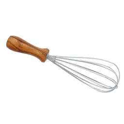Olivenholz erleben Olivenholz erleben Schneebesen 25 cm aus Olivenholz und Edelstahl – Produktbild 1 von 1