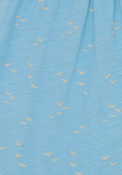 loud + proud loud + proud Babys & Kinder Kleid Slub Jersey, GOTS-zertifiziert, Air(blau), – Produktbild 4 von 4