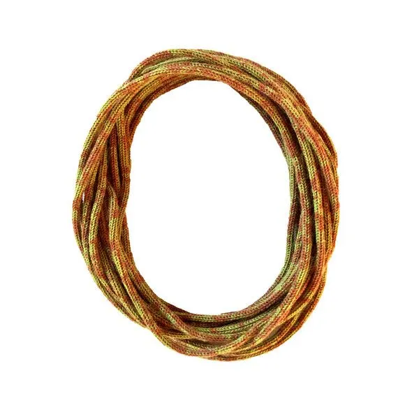austriandesign.at austriandesign.at StrickKette "SloWool", Gelbgrün/honig, – Produktbild 3 von 4