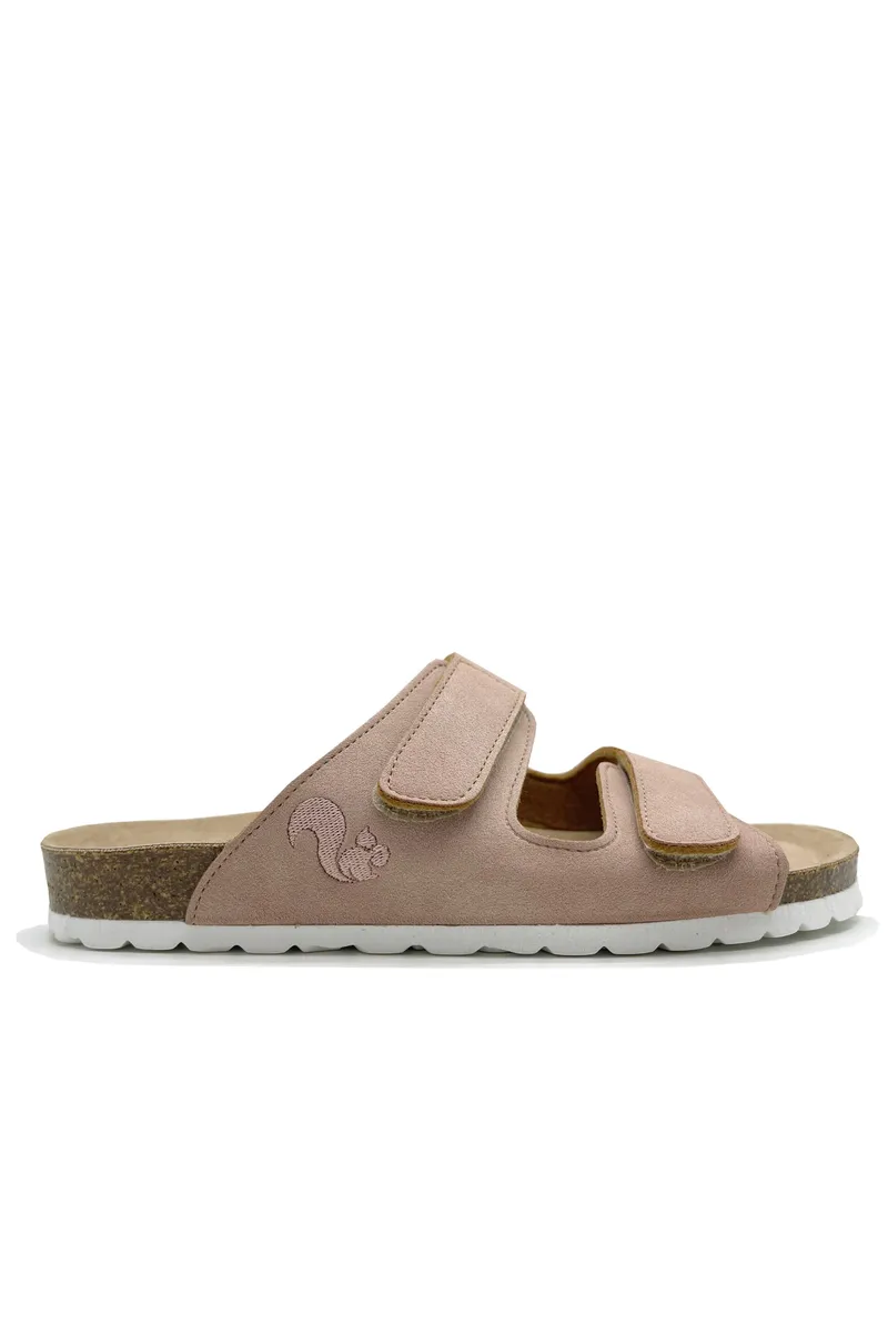 thies thies Herren vegan Hausschuhe Klettverschluss Rosa, Rosa, – Produktbild 1 von 2