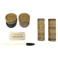 WE LUV ECO WE LUV ECO ADVANCE Make Up Set Mascara Lippenstift Eyeliner, Silken rose (rosa), – Produktbild 2 von 6