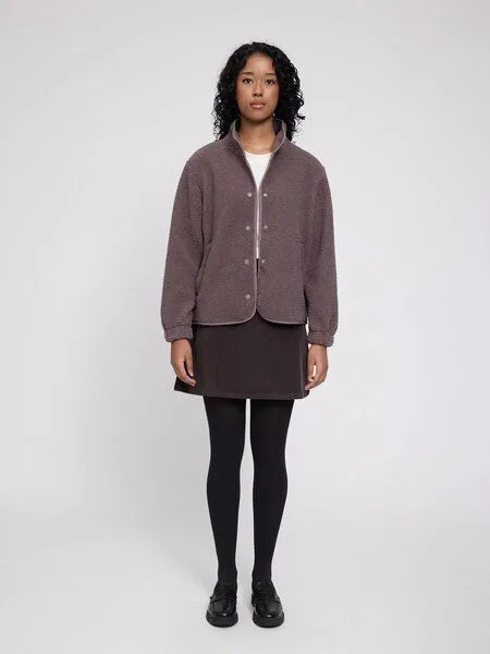 Mazine Mazine Damen Teddy-Fleece Jacke, Sparrow, – Produktbild 3 von 3
