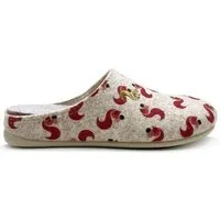 thies Veganer Kids Squirrel Slipper "thies ® PET" aus recycelten Flaschen, fair produziert, Beige, – Produktbild 1 von 1