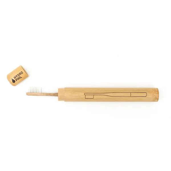 Hydrophil Hydrophil Travel Set: Zahnbürste & Etui aus Bambus – Produktbild 1 von 2