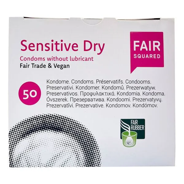Fair Squared Fair Squared Sensitive Dry Kondome 50 Stück – Produktbild 3 von 5