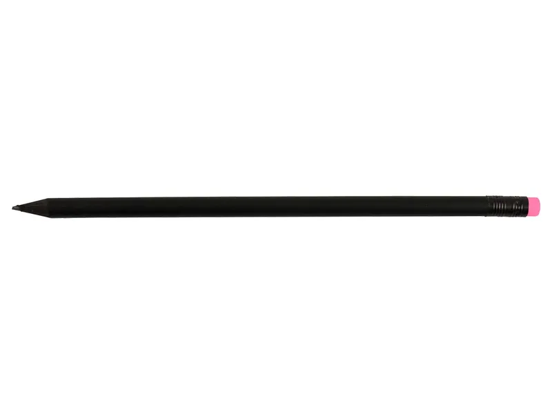 FSC-zertifizierter Bleistift 'Darkside' schwarz/rosa – Produktbild 1 von 1