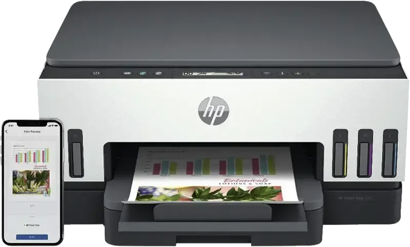 HP HP Smart Tank 7008 All-in-One | 9b5c5a | Multifunktionsdrucker - Farbe – Produktbild 3 von 3