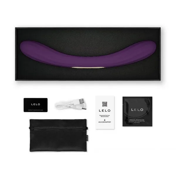 LELO Doppelvibrator - LELO BOOMERANG, Lila, – Produktbild 3 von 4