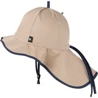 Pure pure by Bauer PURE PURE by Bauer Baby und Kinder Sonnenschutz Mütze mit Bindebändern UV 40 dune Gr. 47 – Produktbild 1 von 1