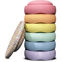 Stapelstein® Rainbow Set pastel Ø 27,5cm, H: 12cm, Ø 35,5cm, H: 8,4cm – Produktbild 1 von 1