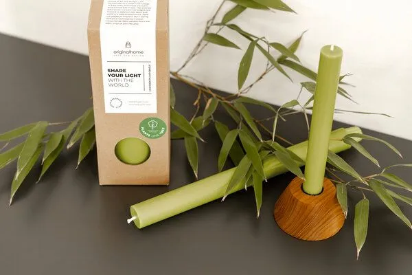 Originalhome Originalhome Kerzenständer aus recyceltem Teakholz, Rea, Natur, – Produktbild 2 von 2