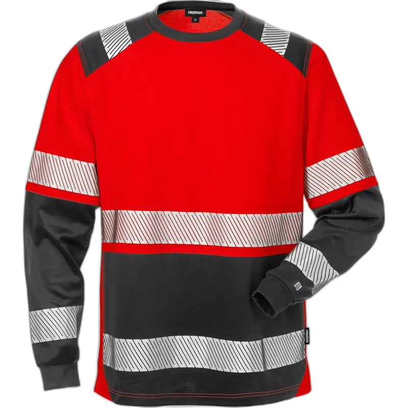 Fristads Langarmshirt Fristads Classe2 7457 THV, Rouge, – Produktbild 2 von 2