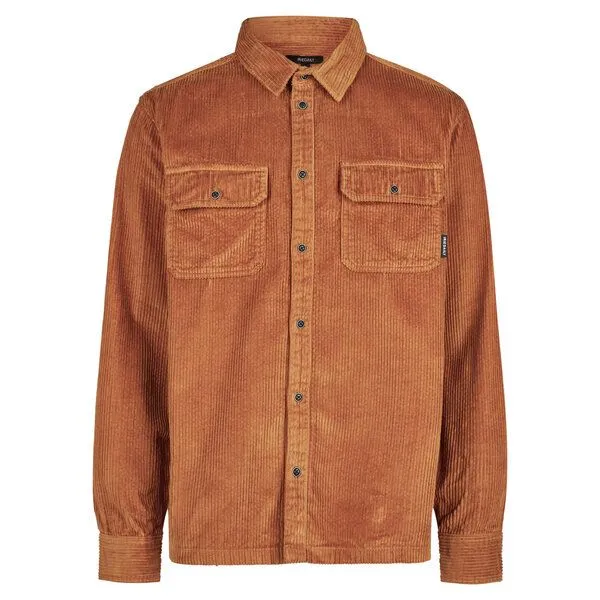 Iriedaily Iriedaily Bubble Cord Shirt, Tabacco (braun), – Produktbild 1 von 3