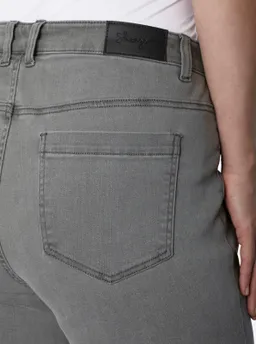 sheego Gerade Jeans grey denim – Produktbild 1 von 1