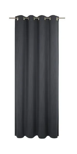 Nature by Adam Nature by Adam Vorhang aus 100% Bio-Baumwolle - Made in Germany - Uni Collection, Dunkelblau, – Produktbild 3 von 7