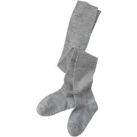 grödo Kinder Strumpfhose Bio-Schurwolle Bio-Baumwolle melange-grau Gr.3-4, Grau, – Produktbild 1 von 1