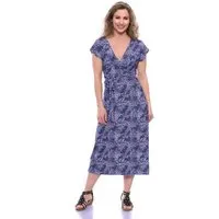 Ingoria Ingoria MARILLA wendbares Midi Kleid mit Print, Linaria, – Produktbild 1 von 1