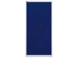 Bisley Bisley Flügeltürensch. "UNIVERSAL" 5 OH, Breite 91,4 cm lichtgrau/oxfordblau – Produktbild 1 von 1