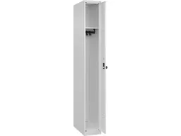 C+P C+P Spind Classic PLUS, 1 Abteil, 1850x250x500mm, Verkehrsweiß/Verkehrsweiß – Produktbild 1 von 1